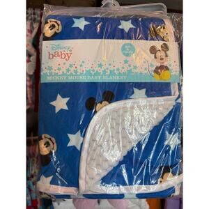 Disney Mickey Baby Blanket Super Soft NWT